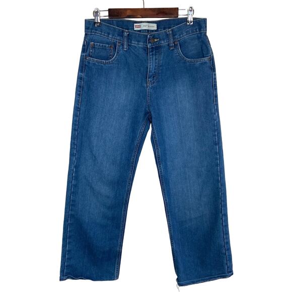 Levi's 550 Jeans Men's 29 Blue Tapered Leg Relaxed‎ Fit Medium Wash Casual - Picture 1 of 13
